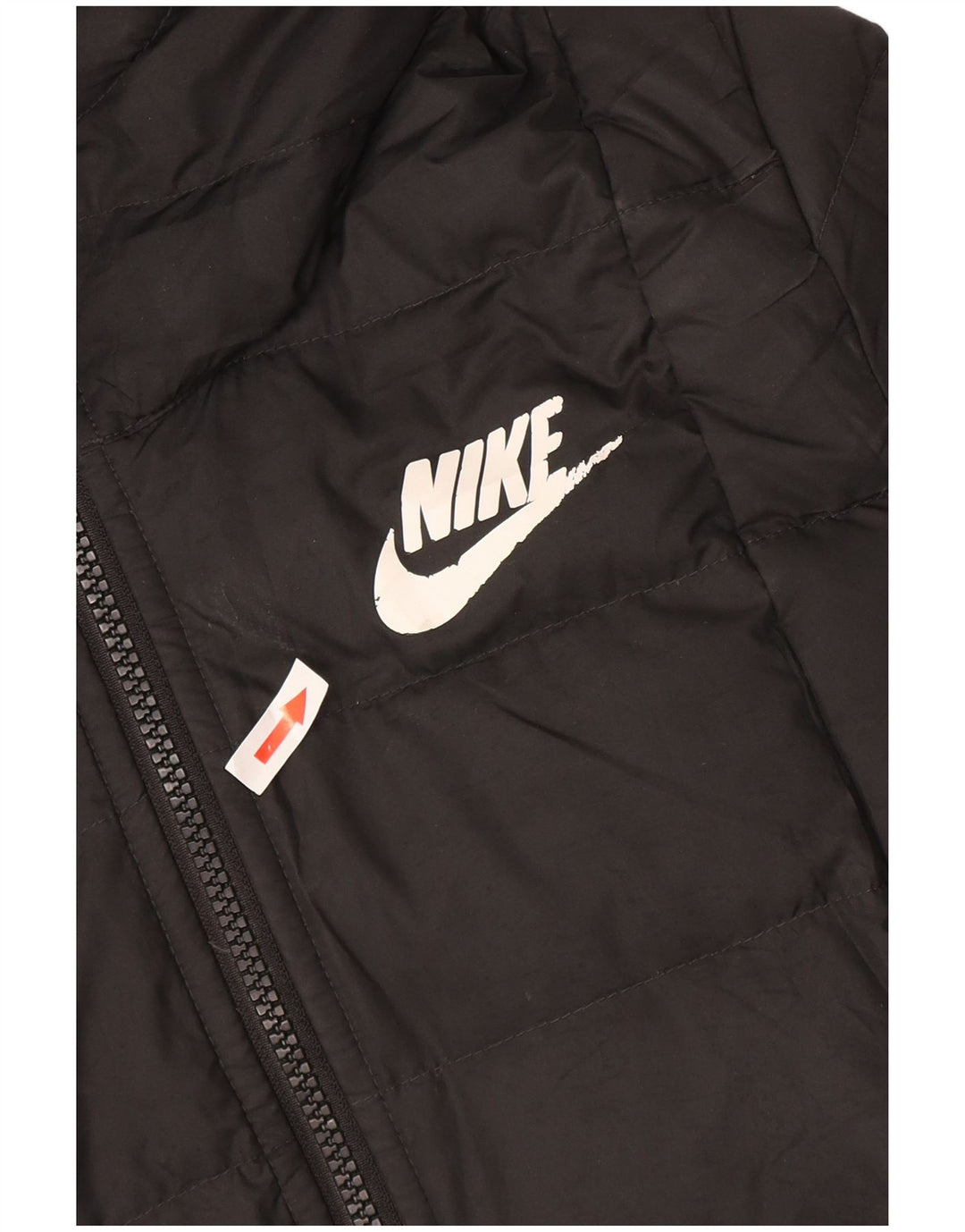 Nike Damen-Kapuzenjacke, gepolstert, UK 12, Mittelgrau