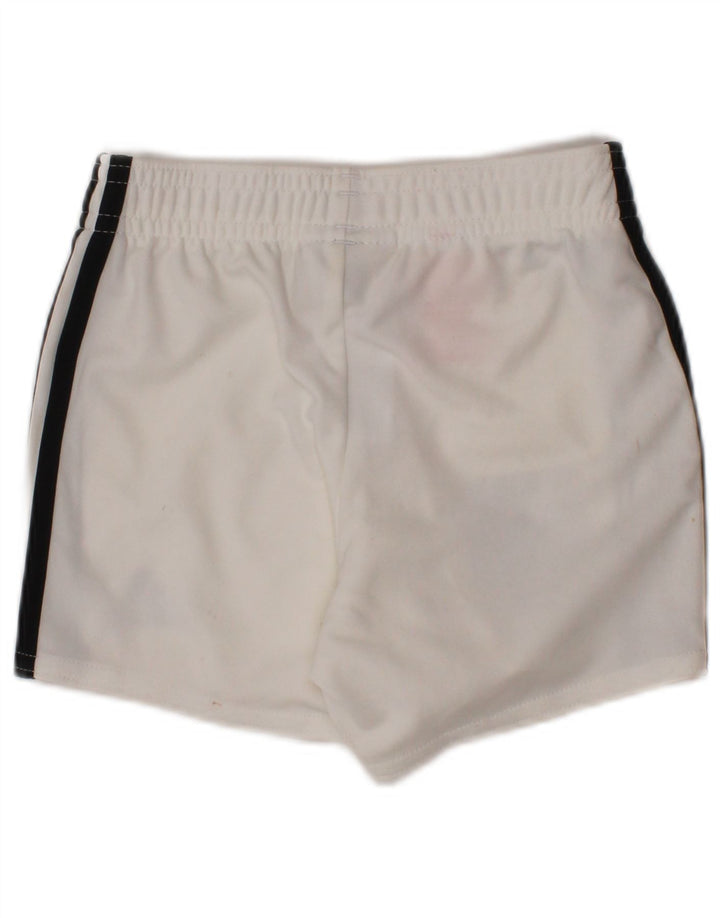 ADIDAS Baby Boys Manchester United Sport Shorts 6-9 Months White Polyester