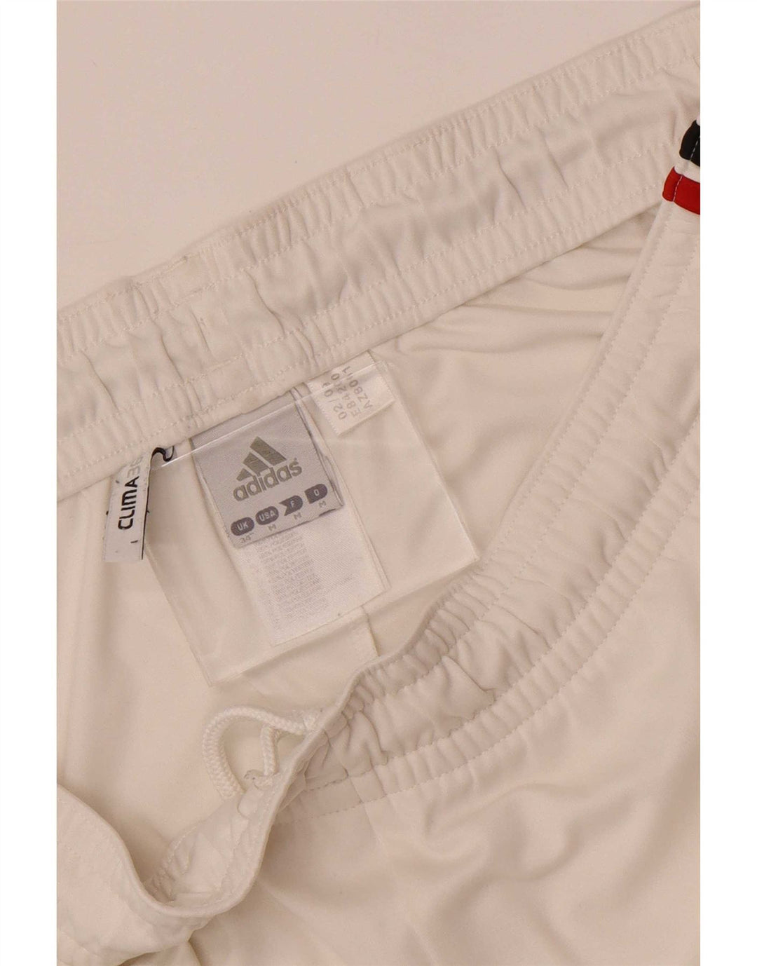 Adidas Herren AC Mailand Sportshorts, groß, weißes Farbblock-Polyester
