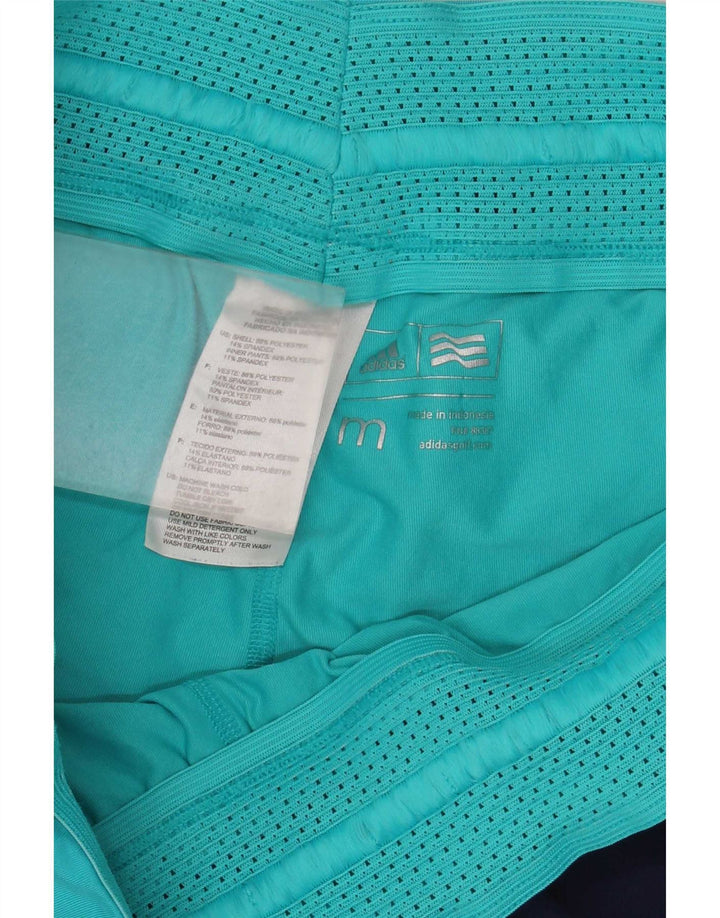 Adidas Damen Skort UK 14 Medium Marineblau Polyester