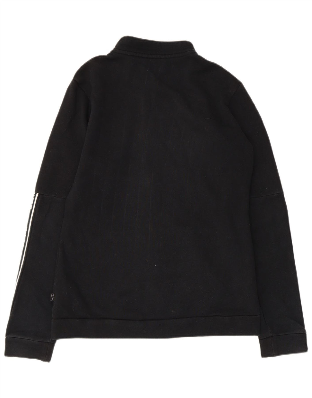 PUMA Boys Graphic Tracksuit Top Jacket 15-16 Years Black Cotton
