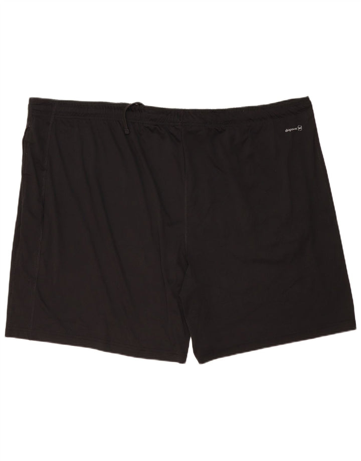 RUSSELL ATHLETIC Herren Dri-Power Sport Shorts 3XL Schwarz Polyester