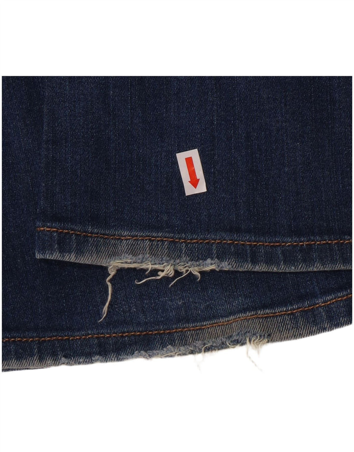TOMMY HILFIGER Damen Bootcut Jeans US 6 Medium W30 L30 Blaue Baumwolle