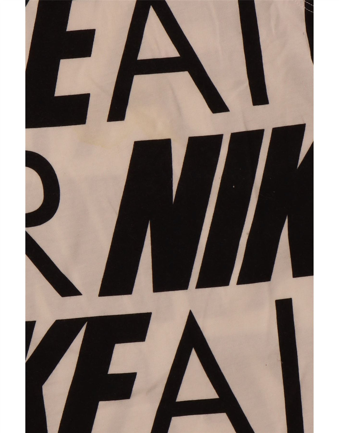 NIKE Mädchen-Trägershirt mit Grafik, 13–14 Jahre, XL, weiße Baumwolle