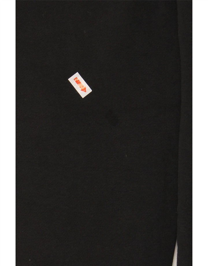 ADIDAS Damen Grafik-Trainingshose, Jogginghose, Gr. 12/14, mittelschwarz