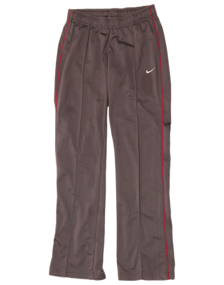 Nike Damen-Trainingshose, Gr. 8, Größe S, grau, Polyester