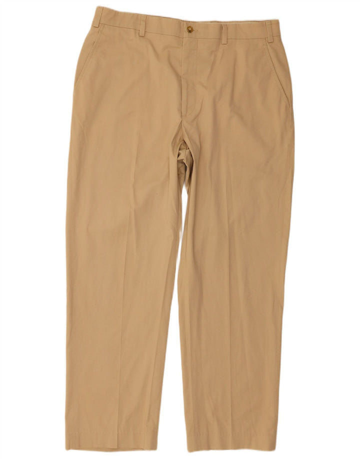 Orvis Straight Chino-Hose für Herren, W36, L30, Beige, Polyester