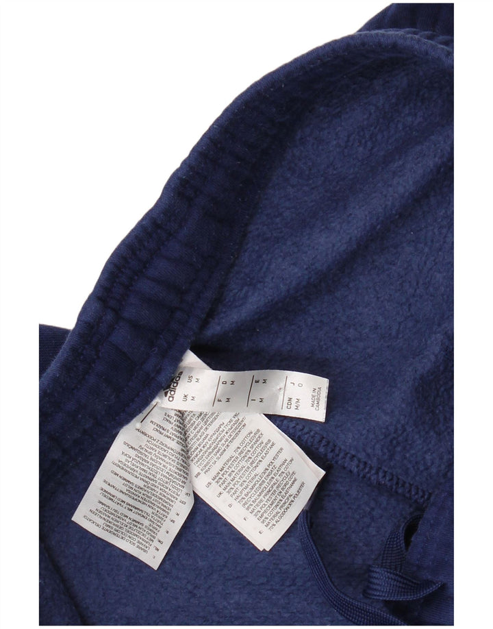 Adidas Herren-Trainingshose, Jogginghose, mittelblau, Baumwolle
