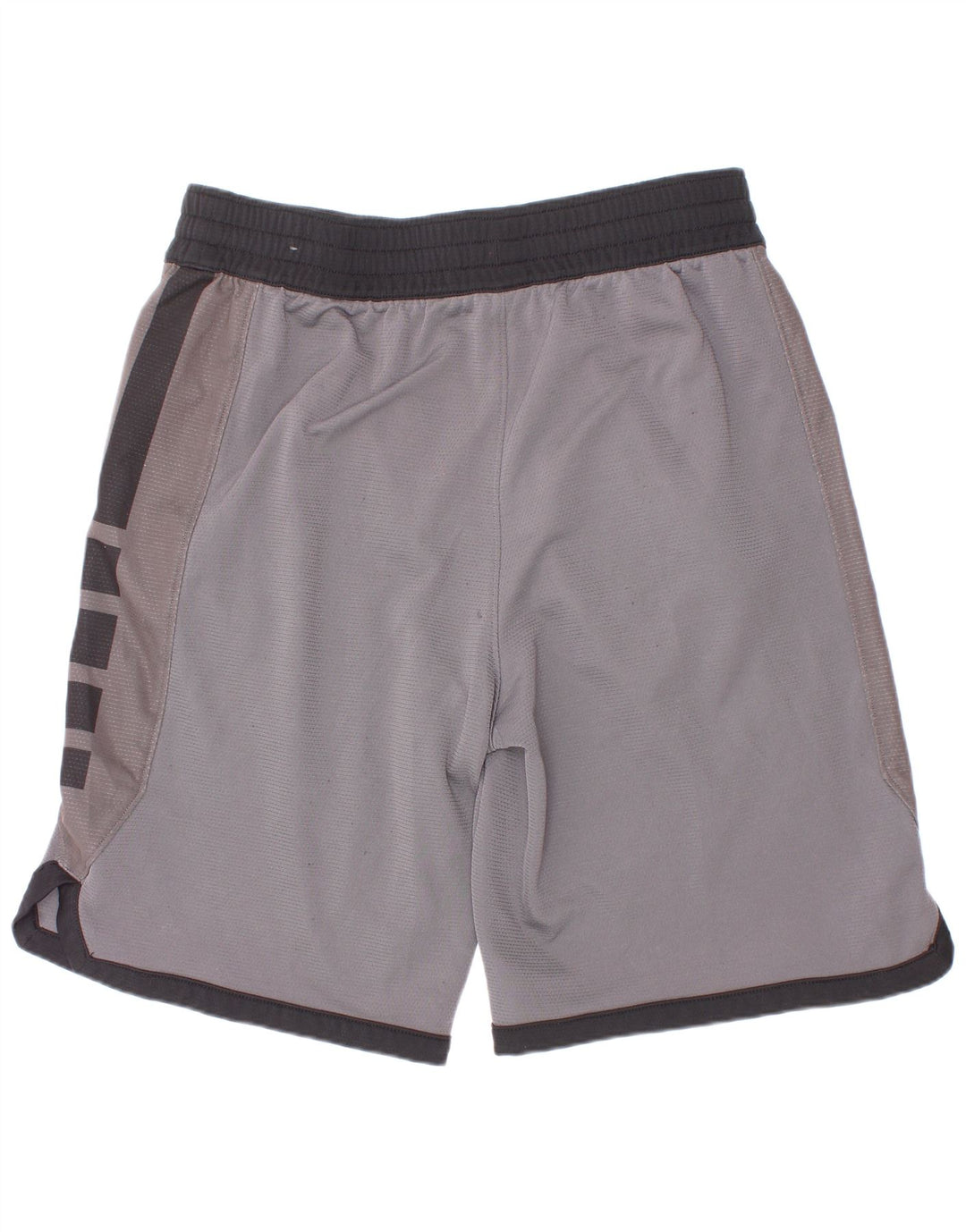 Nike Dri Fit Grafik-Sportshorts für Jungen, 12–13 Jahre, groß, graues Polyester