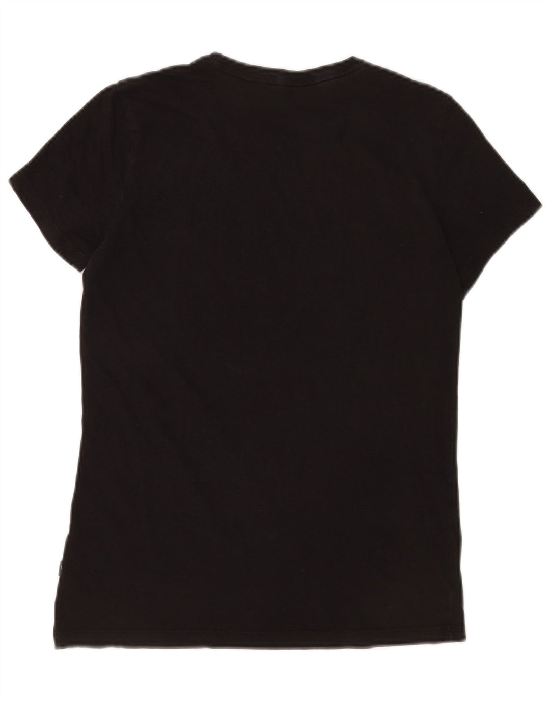 Puma Damen Grafik T-Shirt Top UK 10 Small Schwarz