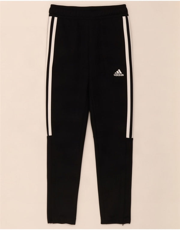 Adidas Aeroready-Trainingshose für Jungen, 7–8 Jahre, schwarzes Polyester