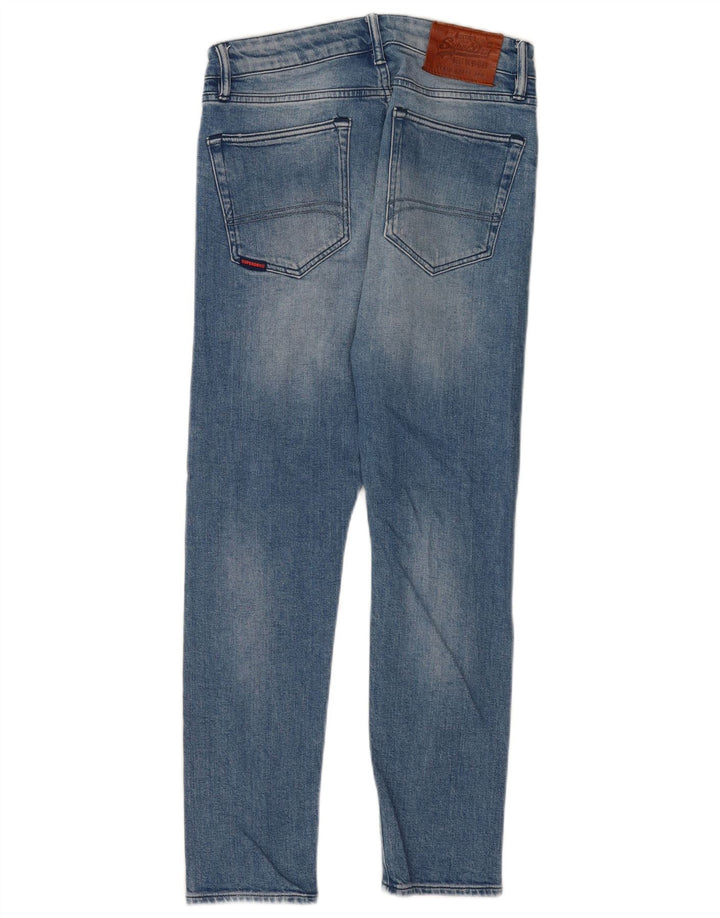 Superdry Herren Slim Jeans W30 L27 Blaue Baumwolle