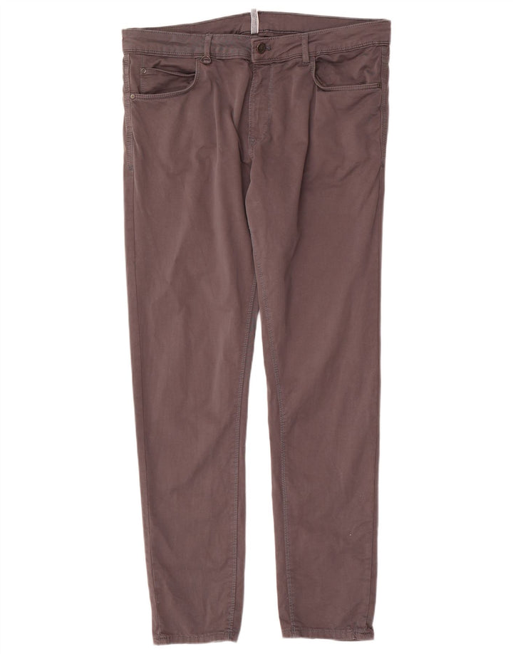 Zara Herren Slim Freizeithose W36 L31 Grau