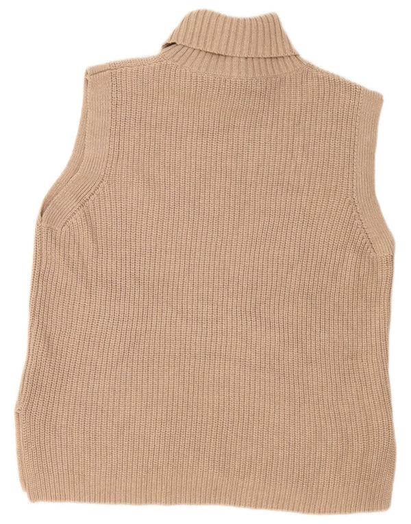 Marks & Spencer Damen Longline-Oversize-Weste-Tanktop UK 10 Small Beige