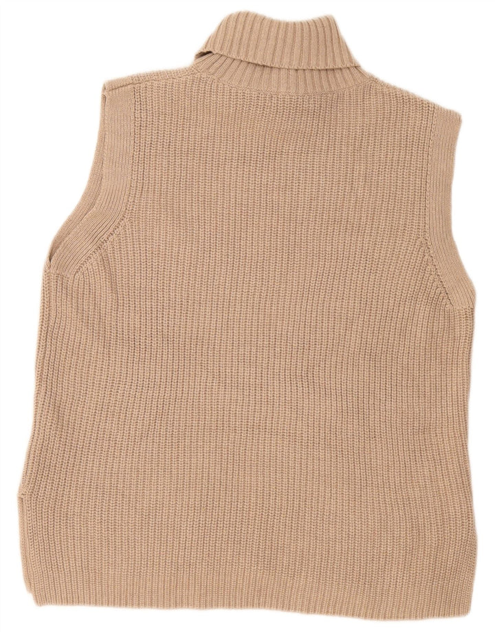 Marks & Spencer Damen Longline-Oversize-Weste-Tanktop UK 10 Small Beige