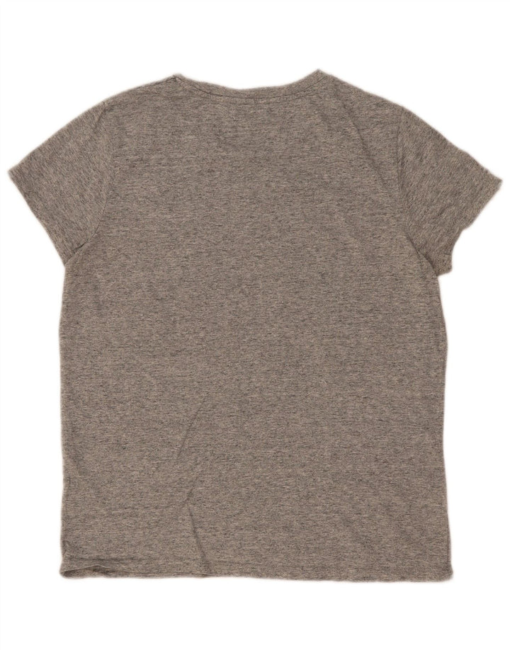 Levi's Damen T-Shirt mit Grafik, UK 12, Mittelgrau