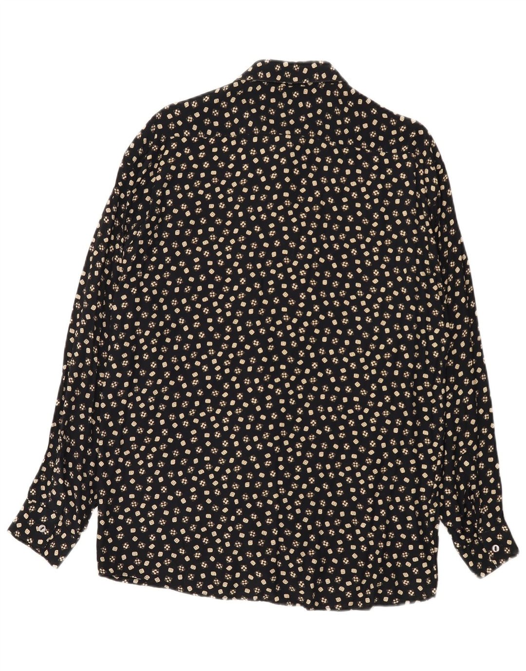 Tipo' S Herrenhemd Medium Black Floral Viscose