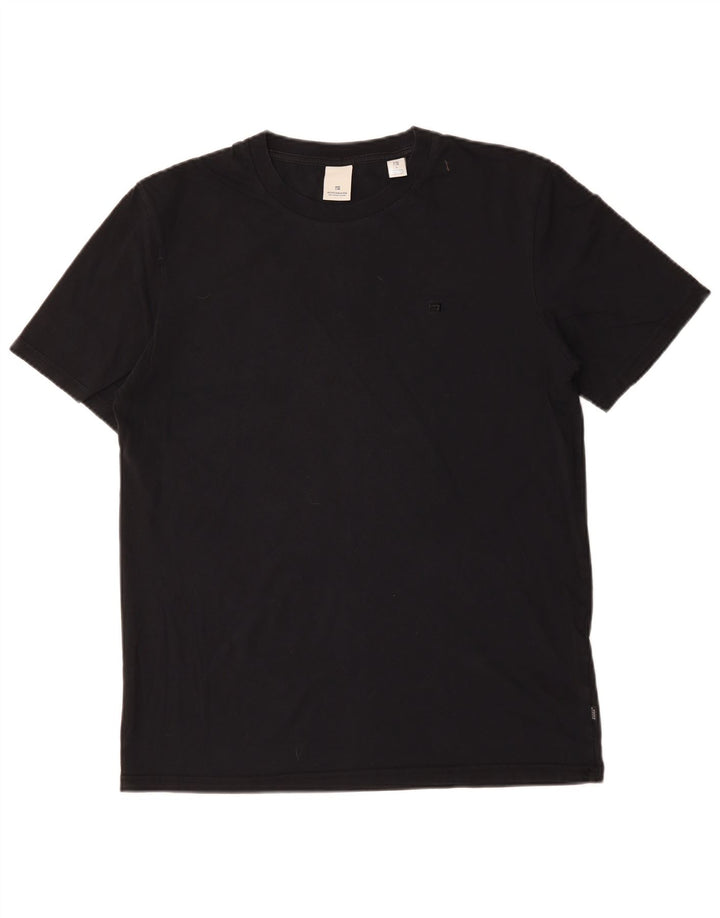 SCOTCH & SODA Herren T-Shirt Top Large Schwarz Baumwolle