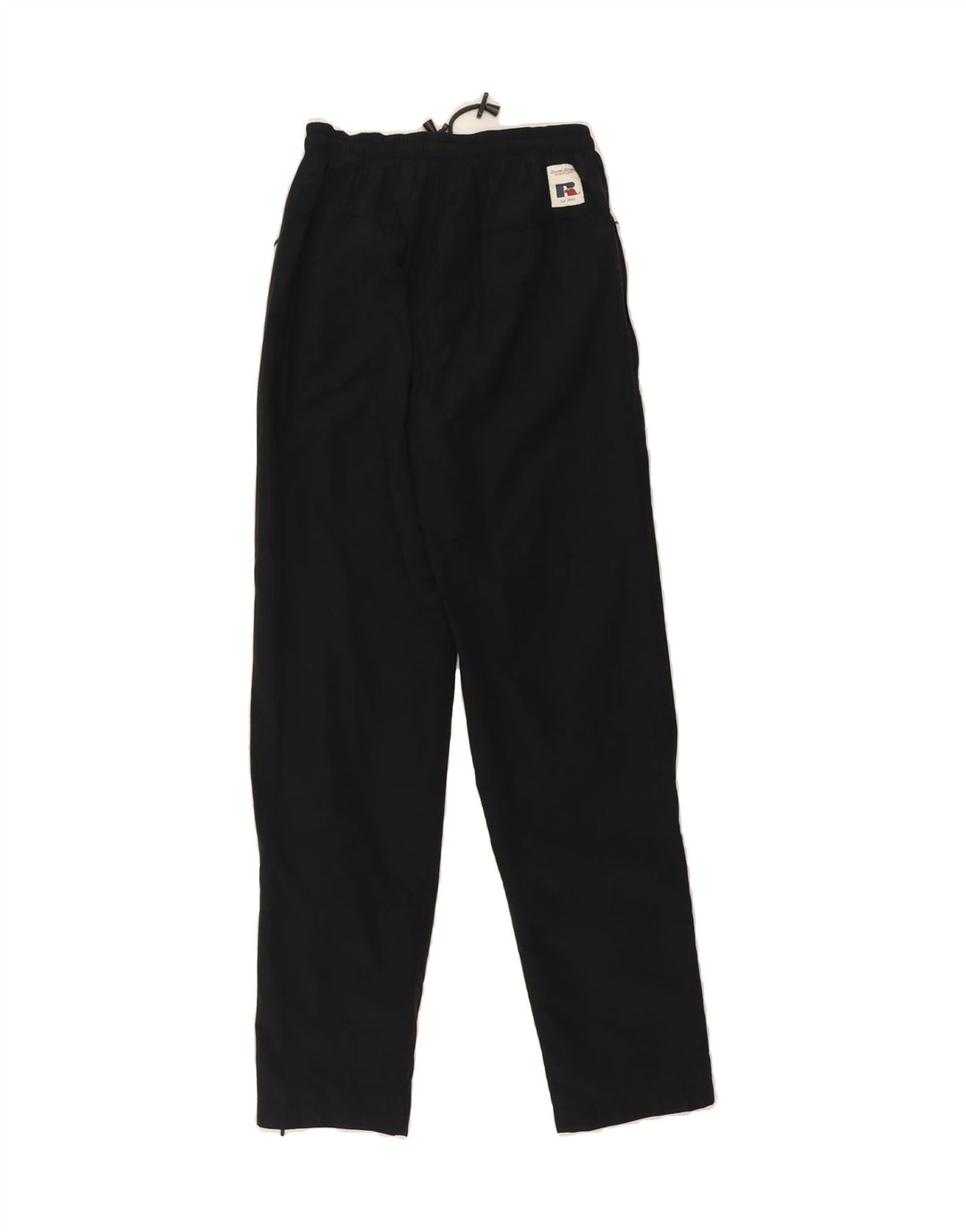RUSSELL ATHLETIC Mens Tracksuit Trousers XS  Black Nylon Vintage Russell Athletic and Second-Hand Russell Athletic from Messina Hembry 