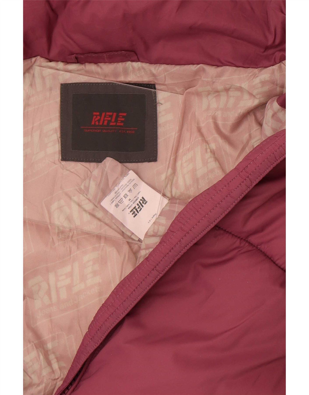 Gefütterte Damenjacke Rifle UK 14 Medium Lila Polyamid