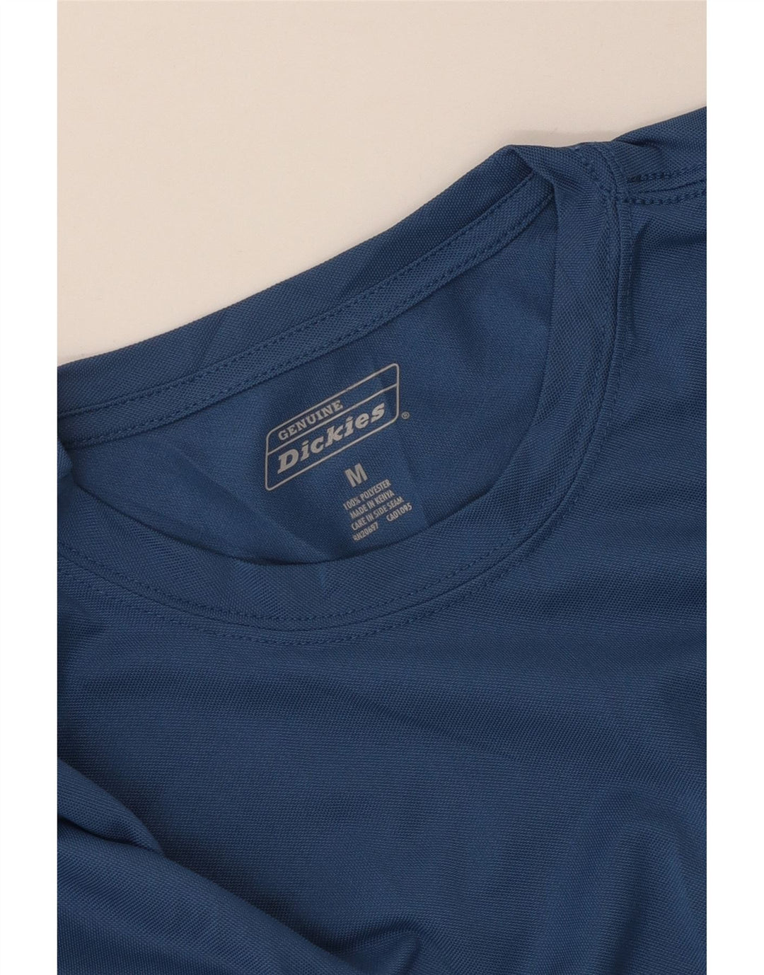 DICKIES Herren T-Shirt Top Mittelblaues Polyester