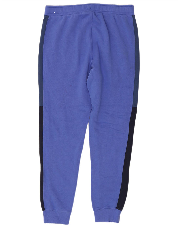 Nike Herren-Trainingshose, Jogginghose, Mittelblau, Colourblock-Baumwolle
