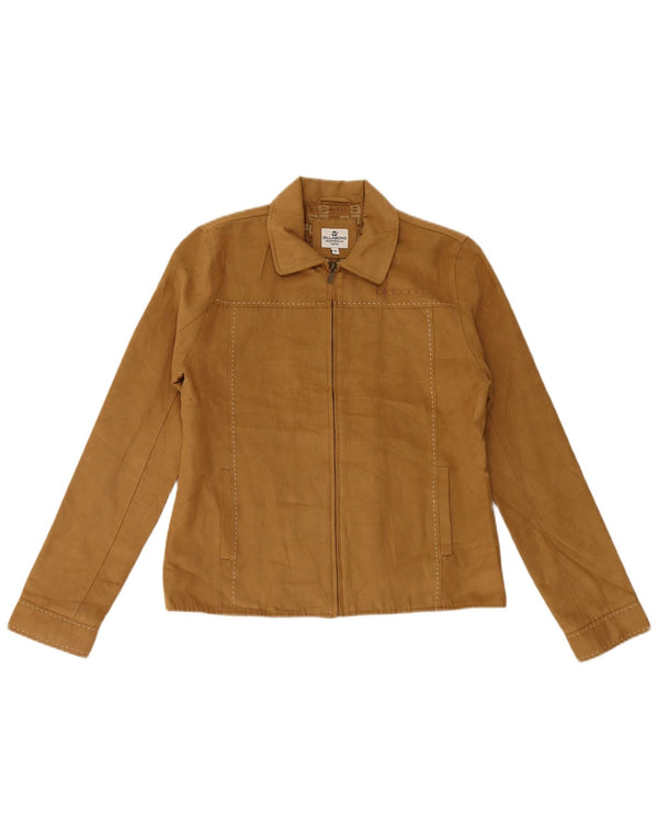 Billabong Damen Bomberjacke US 12 Large Beige Polyester