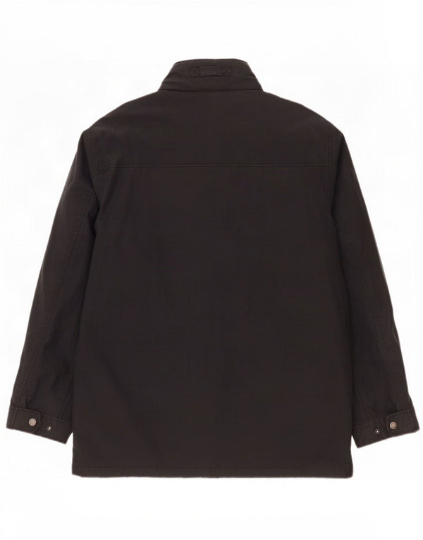 Gant Herren-Kapuzenjacke, gepolstert, UK 42, XL, Schwarz, Polyester
