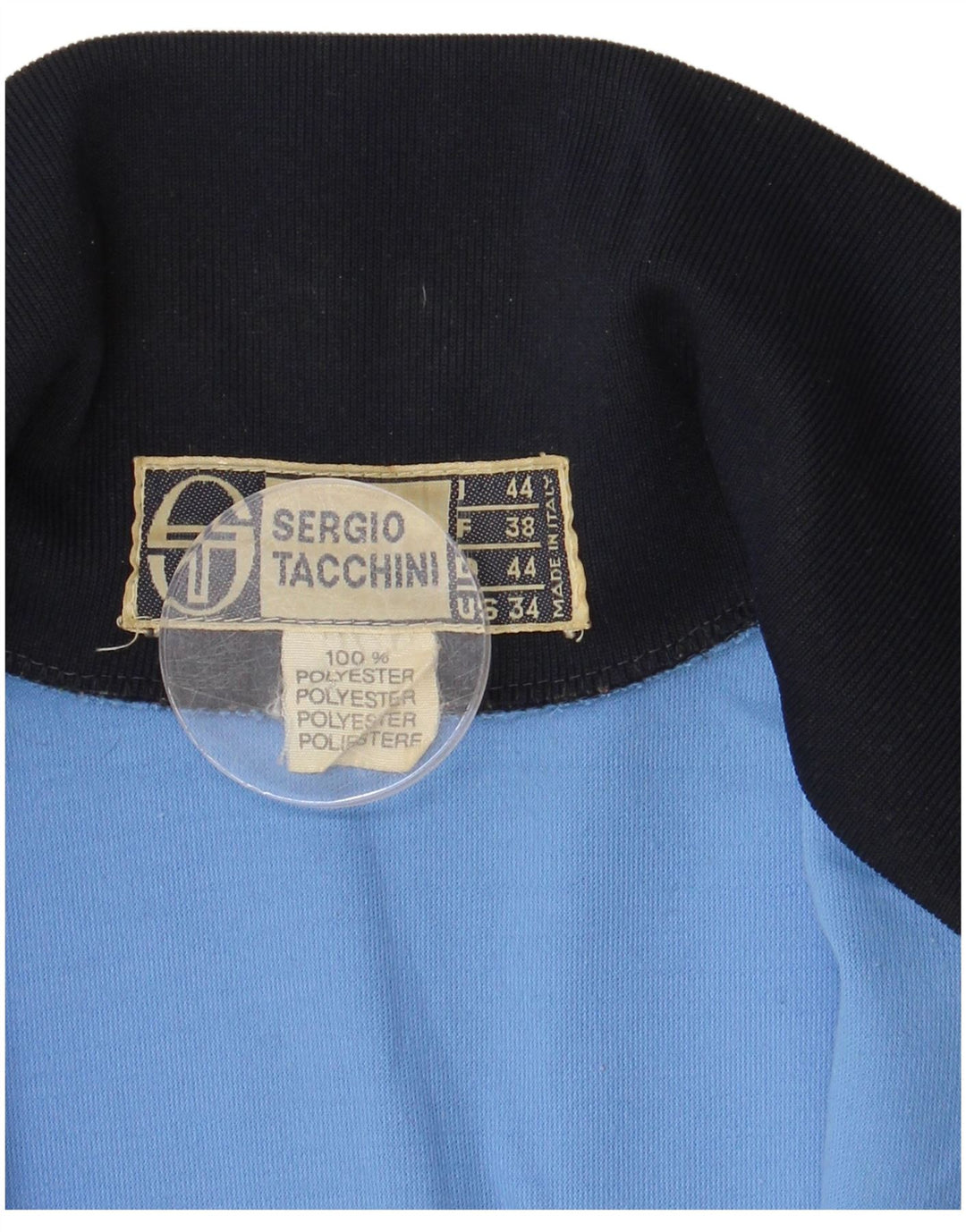 SERGIO TACCHINI Damen-Trainingsanzug-Top-Jacke IT 44 Medium Navy Blue