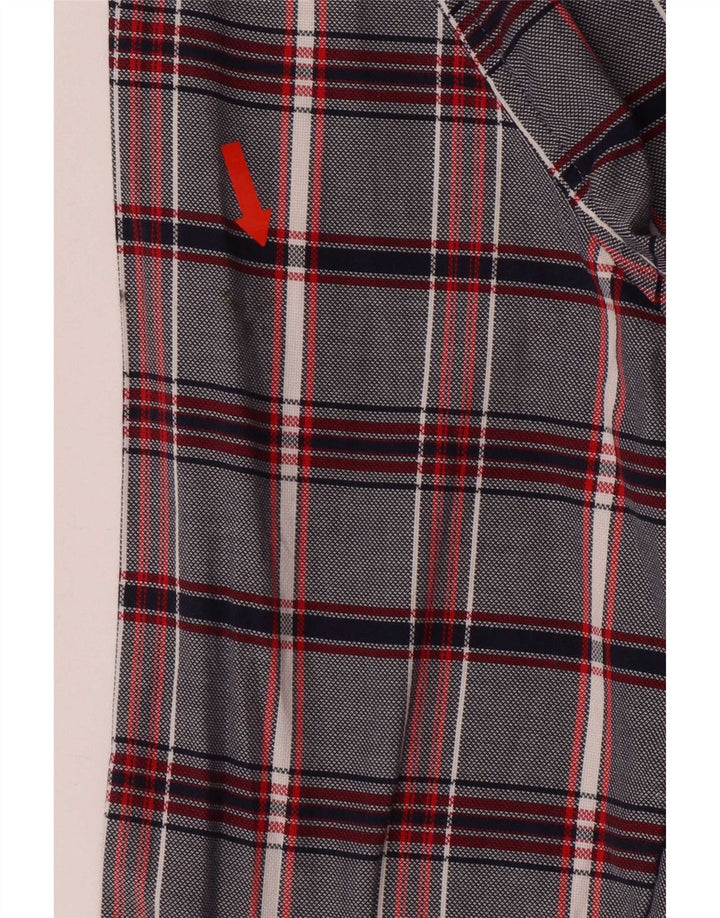 Tommy Hilfiger Herrenhemd XL, marineblau, kariert, Baumwolle
