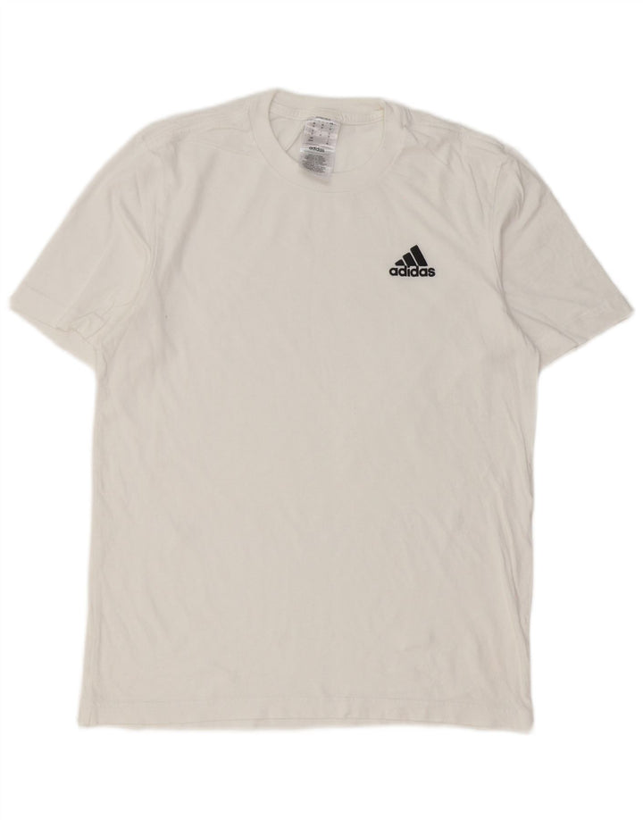 Adidas Herren T-Shirt Top XS Weiße Baumwolle