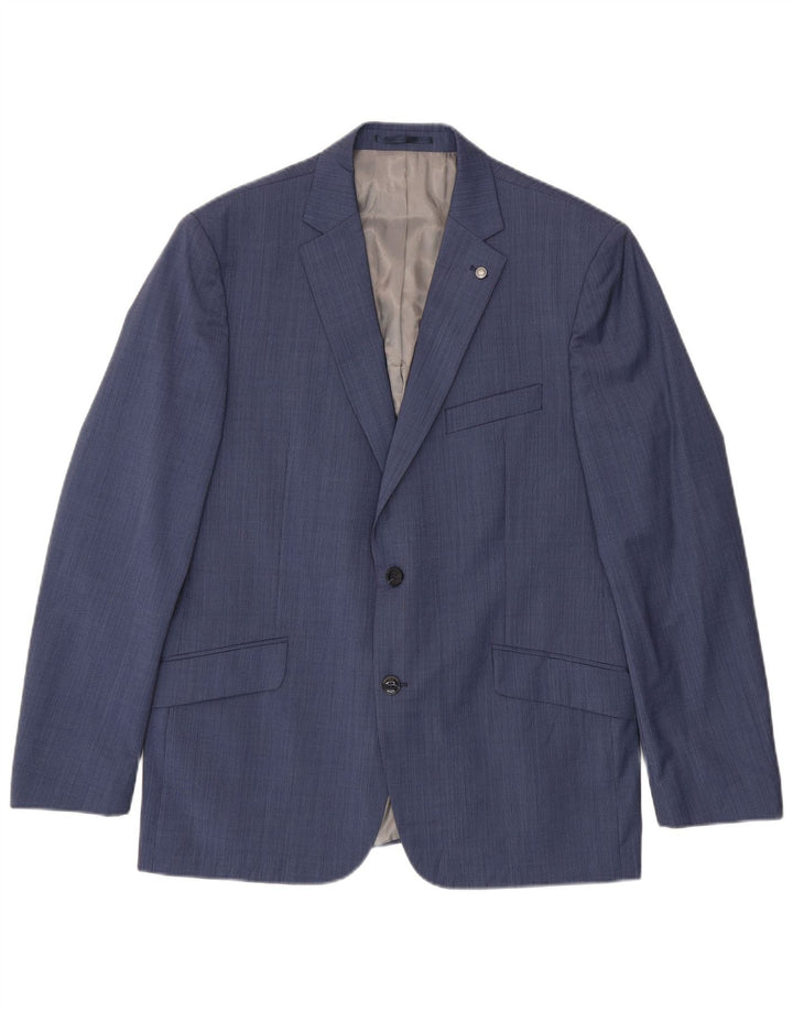 Engbers Herren-Blazer mit 2 Knöpfen, IT 54, 2XL, Blau, Polyester
