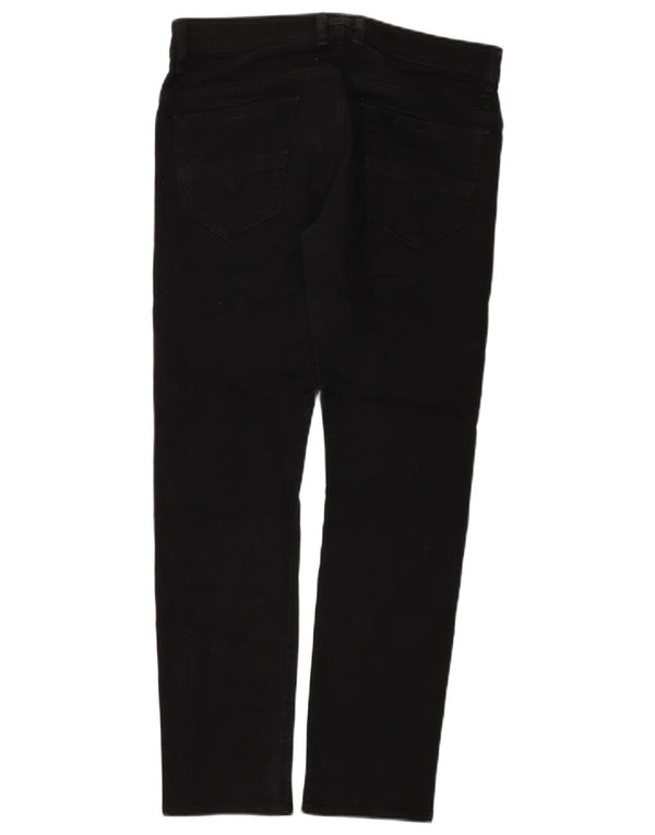 Diesel Herren Thommer Slim Skinny Jeans W30 L30 Schwarze Baumwolle