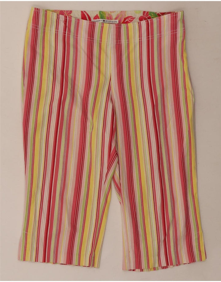 TOMMY HILFIGER Damen Bermudashorts W30 Medium Mehrfarbig gestreift