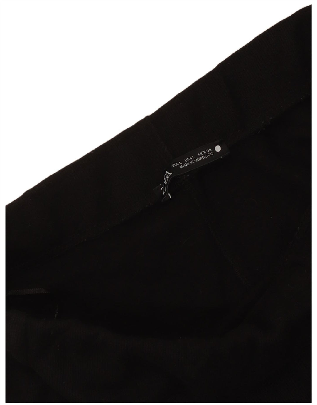 Zara Damen Midirock Large W30 Schwarz