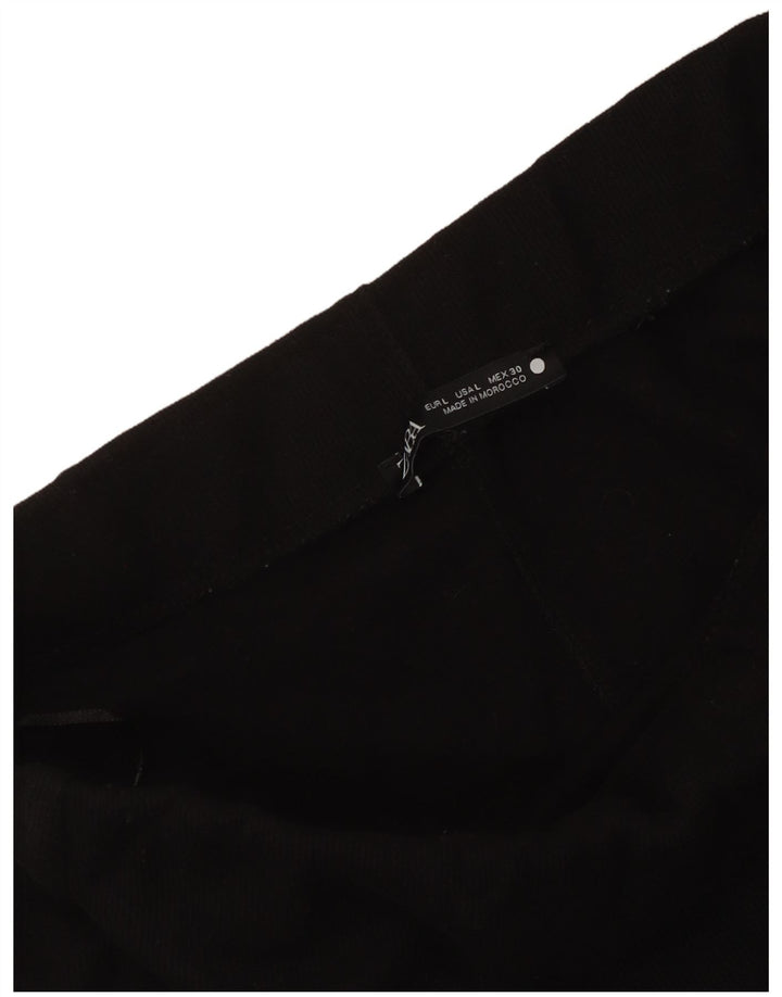 Zara Damen Midirock Large W30 Schwarz