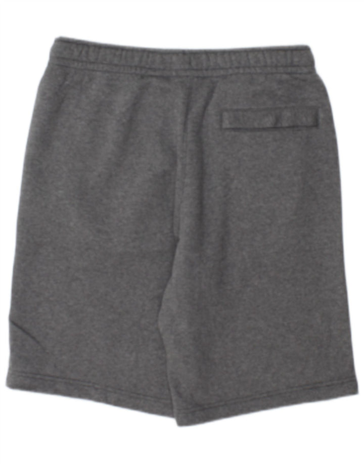 Nike Herren-Sportshorts aus mittelgrau gefleckter Baumwolle