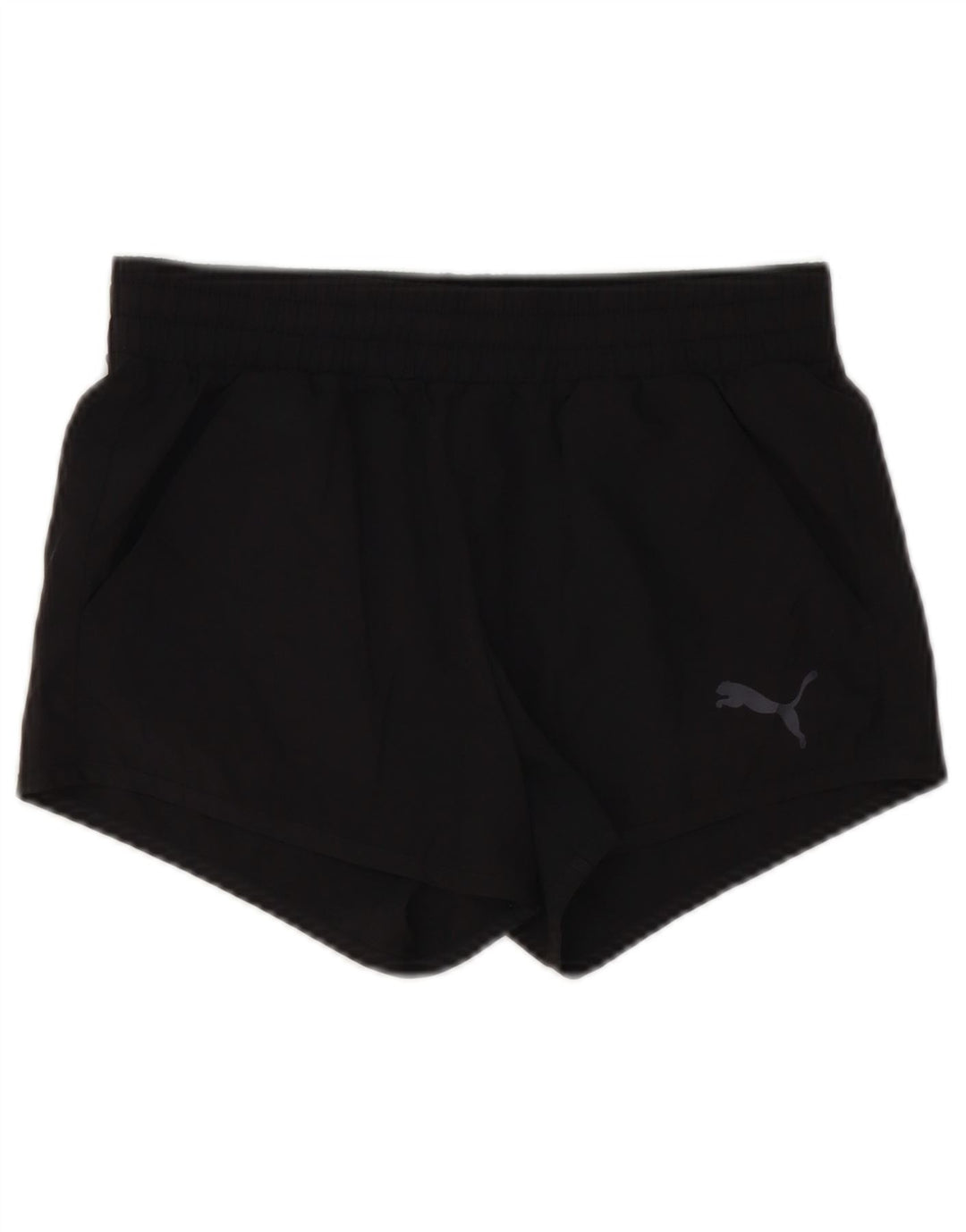 PUMA Mädchen Sportshorts 13–14 Jahre, schwarzes Polyester