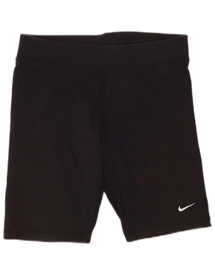Nike Damen Sportshorts UK 12 Medium Schwarz