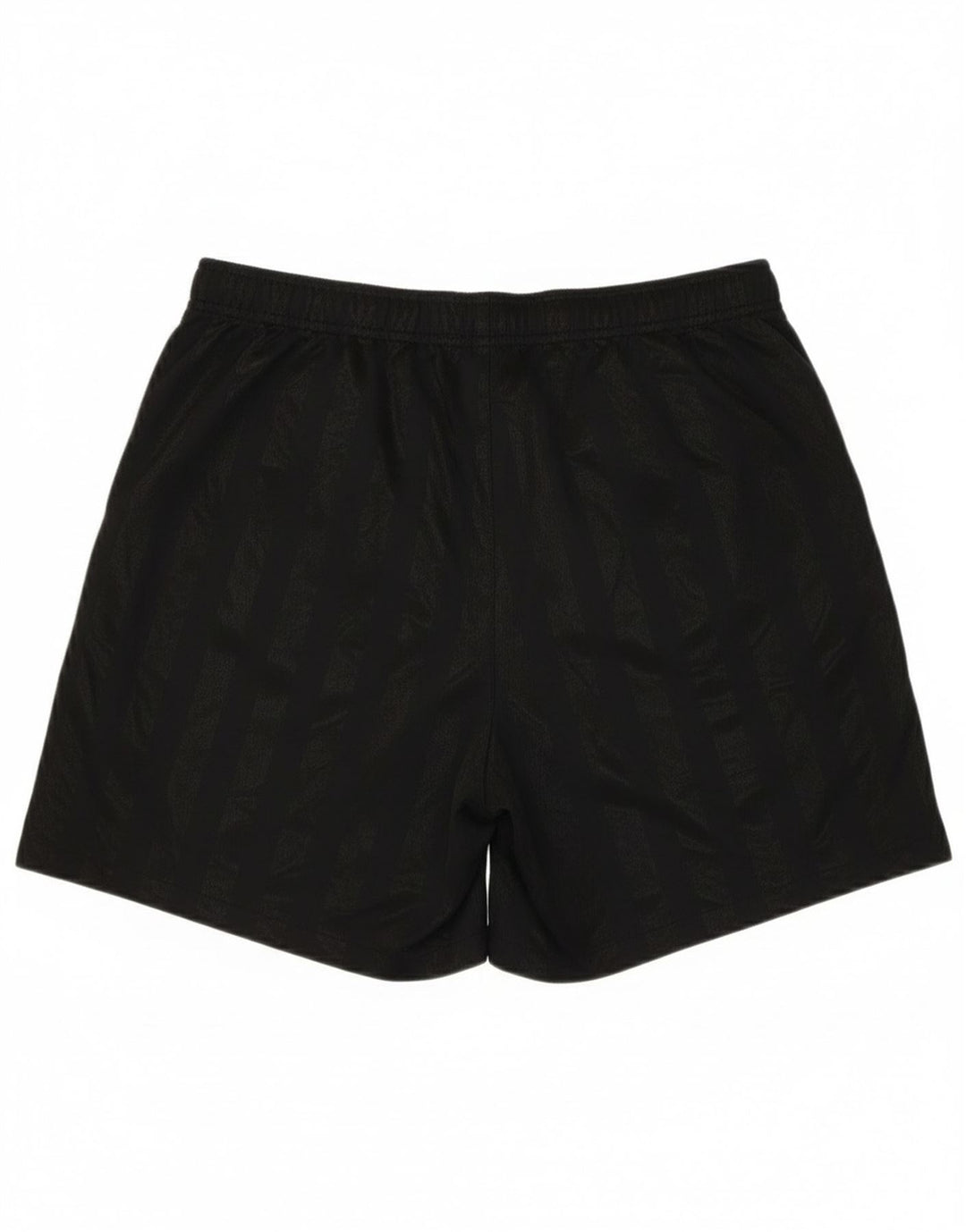 Nike Herren-Sportshorts, mittelgroß, schwarz gestreift, Polyester