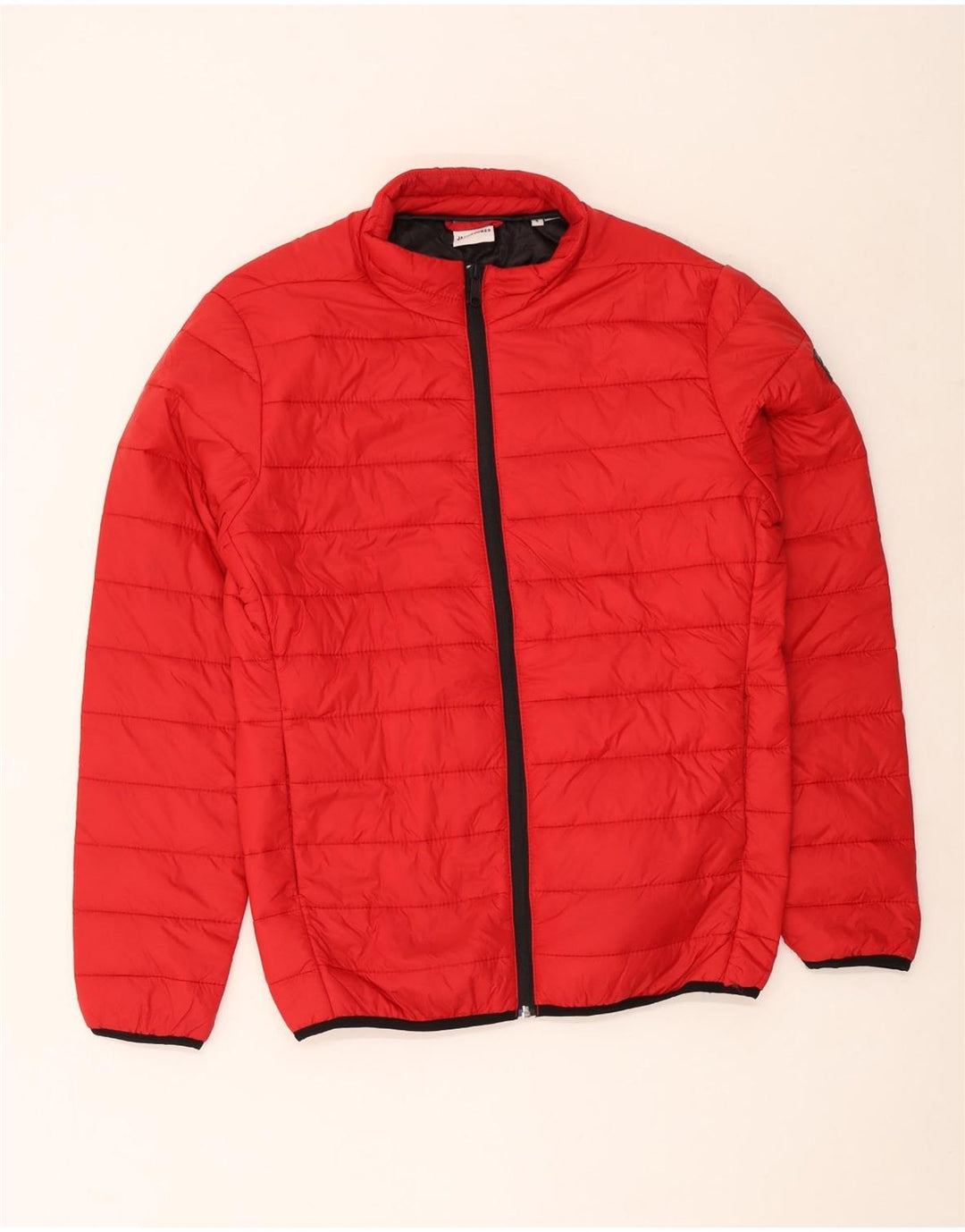 Jack & Jones Herren Wattierte Jacke UK 36 Small Rot