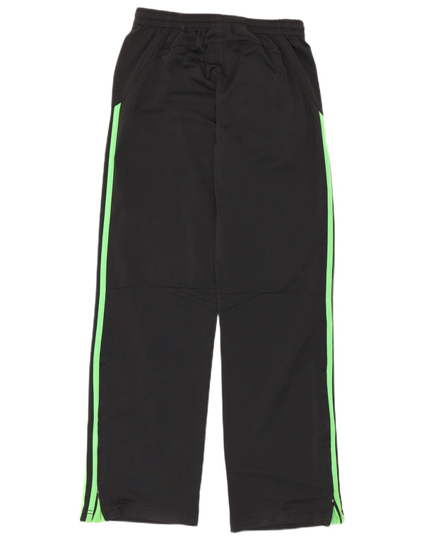 Adidas Trainingshose für Mädchen, 13–14 Jahre, schwarzes Colourblock-Polyester