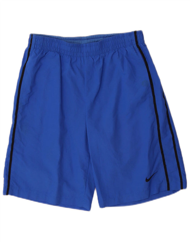 Nike Herren-Sportshorts aus mittelblauem Nylon