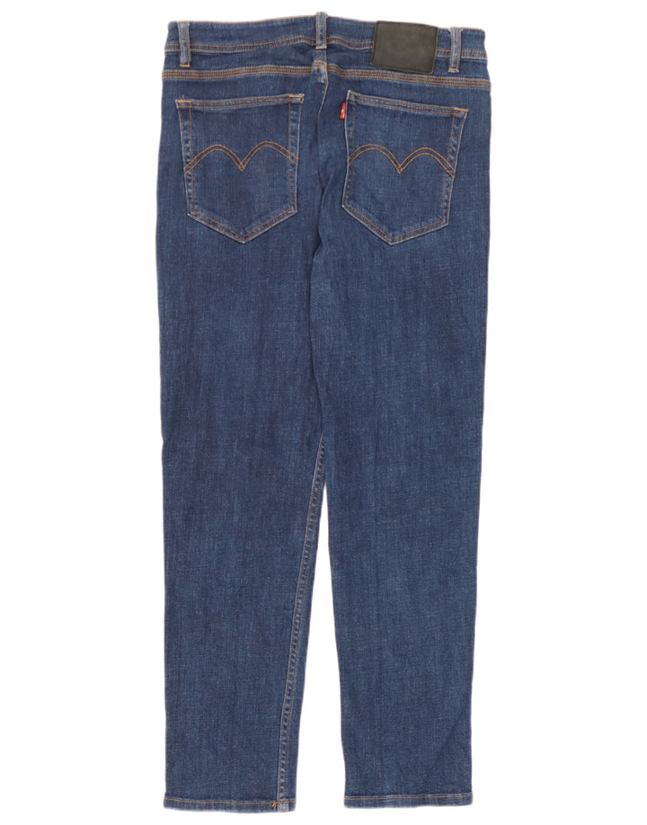 Levi's Herren Slim Jeans W32 L27 Marineblau Baumwolle