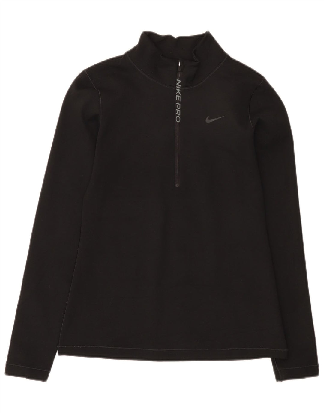 Nike Herren Dri Fit Pullover-Trainingsanzug mit Reißverschluss, Größe S, Schwarz, Polyester