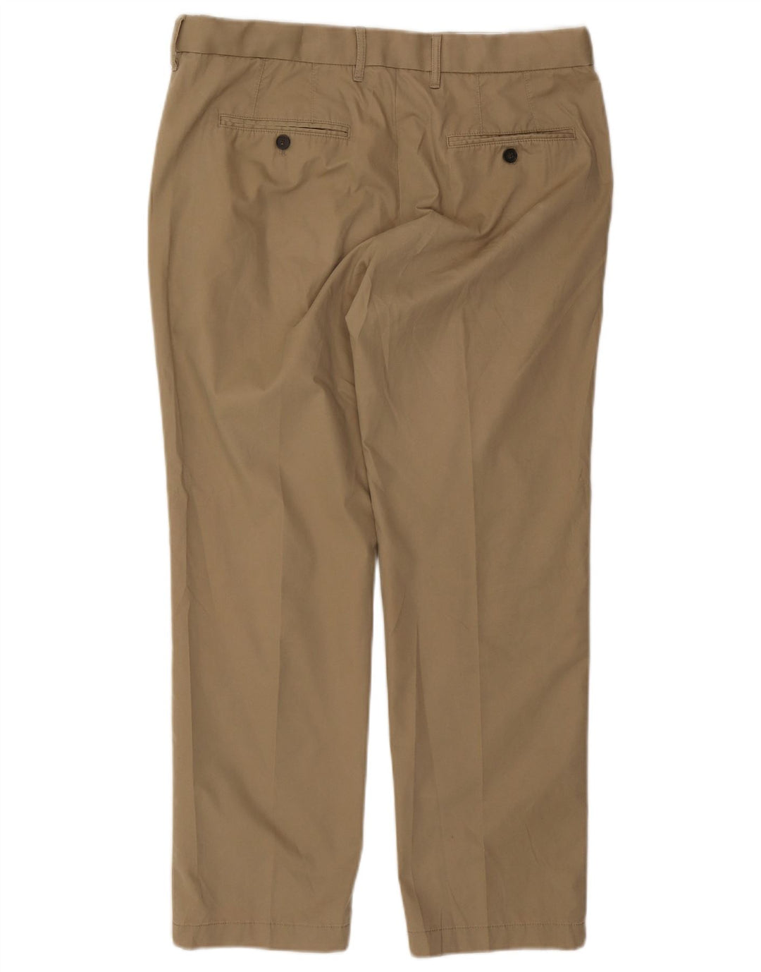 Marks & Spencer Herren-Chinohose mit normaler Passform, W36, L29, Beige, Baumwolle