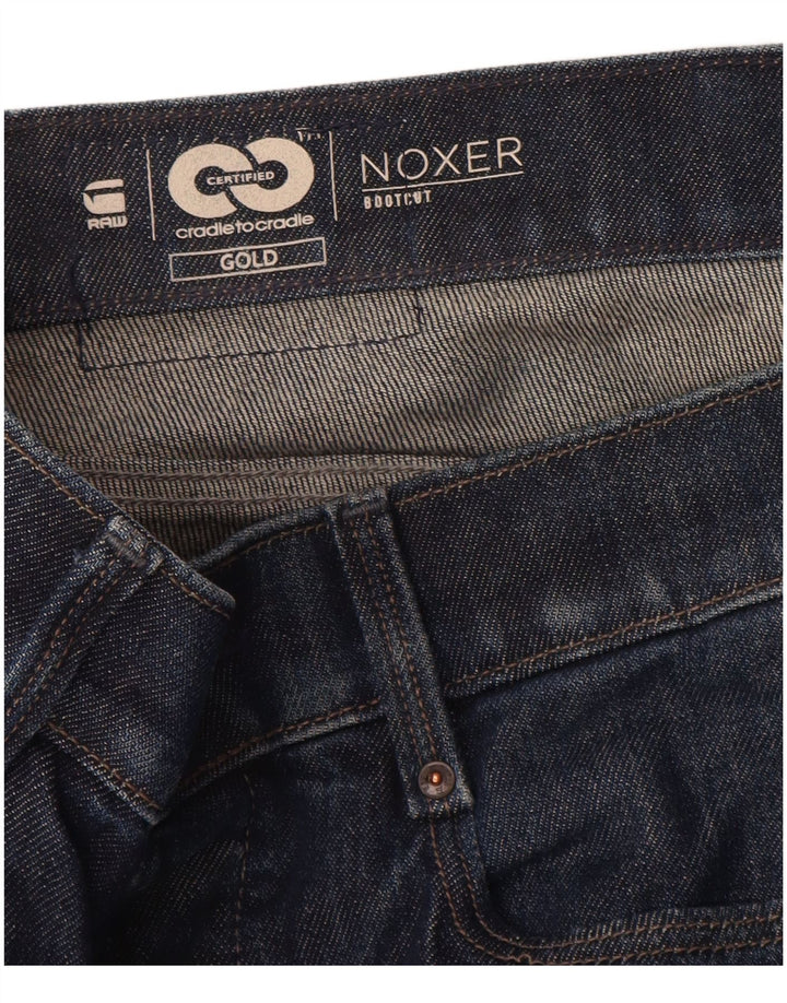 G-Star Herren Noxer Bootcut Jeans W30 L34 Marineblau