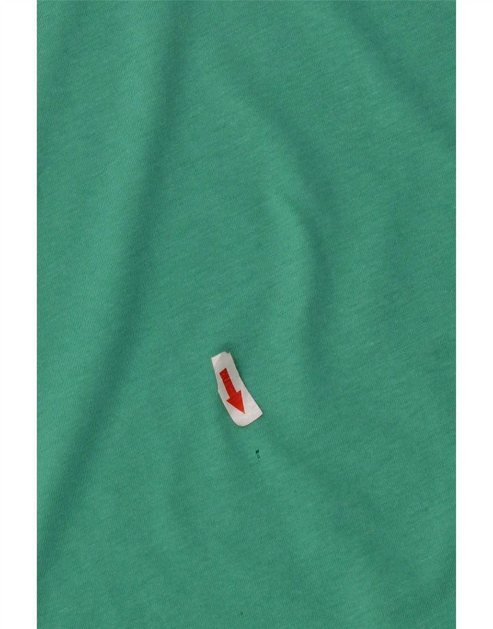 Nautica Herren-T-Shirt mit Grafik, mittelgrüne Baumwolle