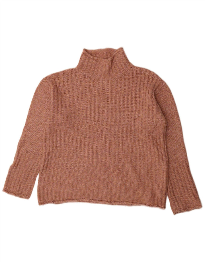 Marks & Spencer Rollkragenpullover für Damen, Gr. 10, Rosa