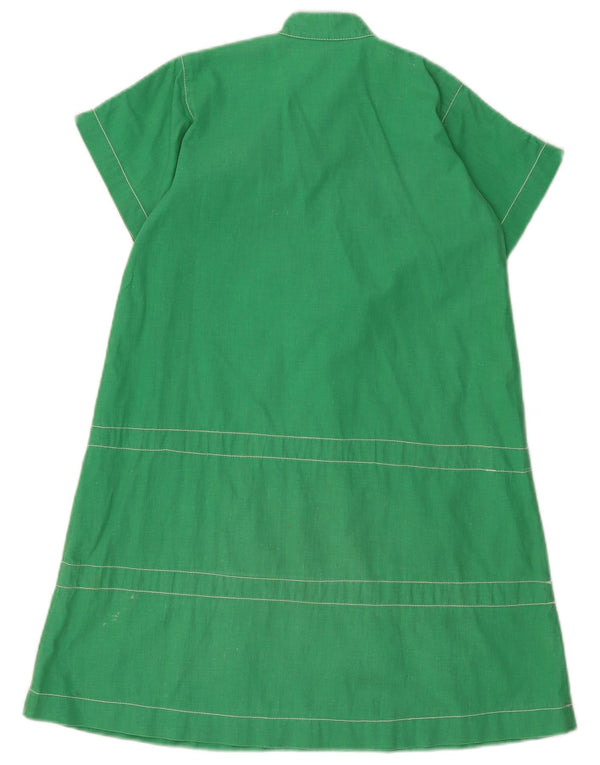 Vintage A-Linien-Kleid für Mädchen, 12–13 Jahre, Grün